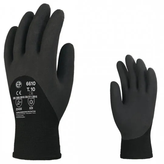 Gants anti froid noir EUROWINTER 6610