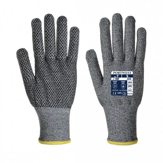 Gants anti coupures de niveau D SABRE à picots A640