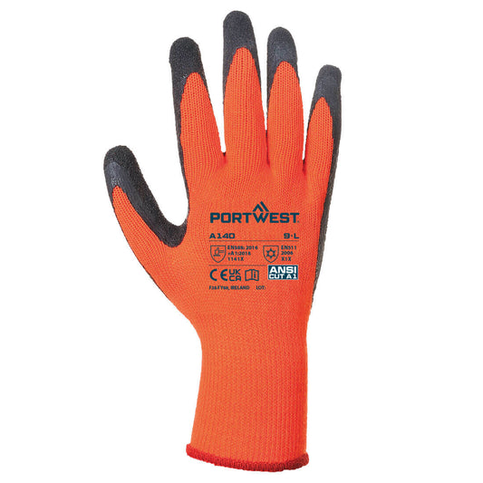 Gants anti froid enduit latex antidérapant A140