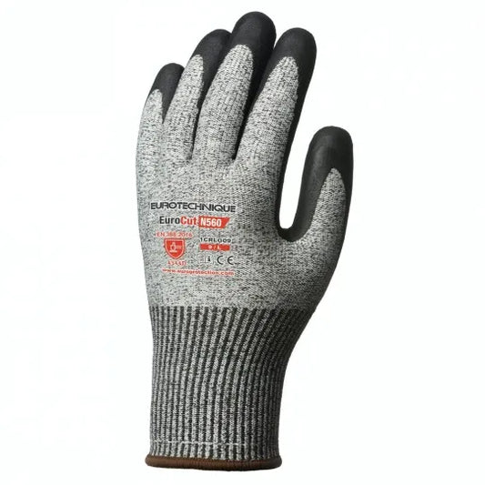 J13 EUROCUT N560 black nitrile cut-resistant gloves