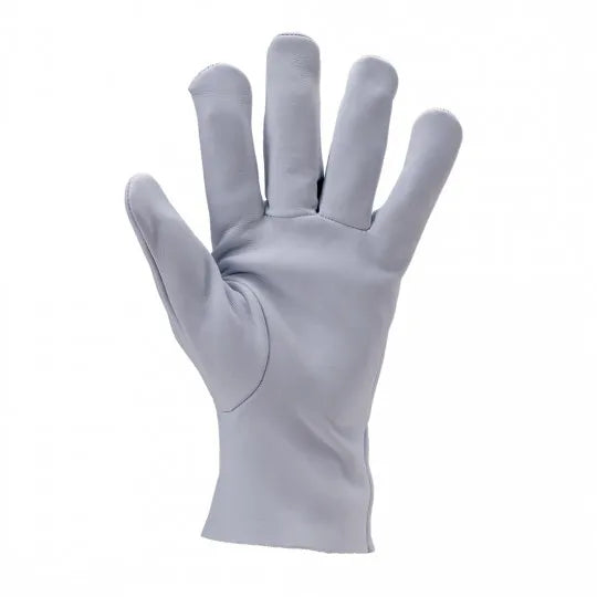 EUROSTRONG 2310 white full grain lambskin leather handling gloves