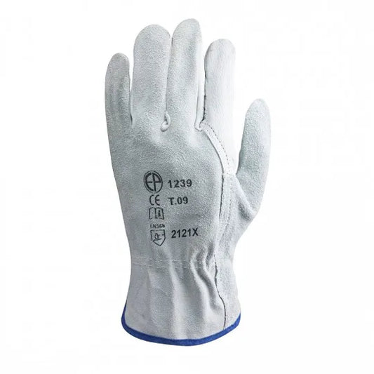 EUROSTRONG 1240 white buffalo grain handling gloves