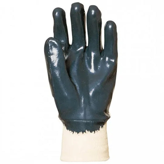 EUROSTRONG 9610 blue nitrile coated handling gloves