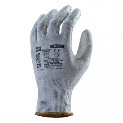 Gants de manutention en milieu sec paume enduite PU EUROLITE 13P105 1PUBG