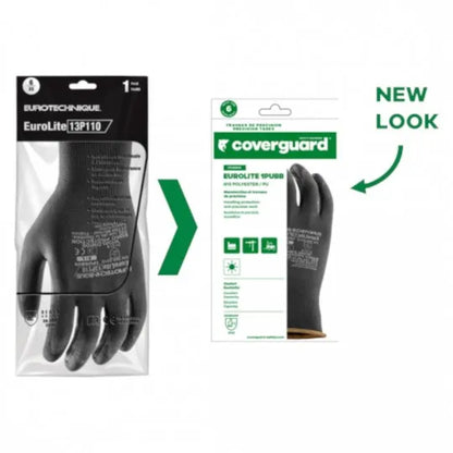 EUROLITE 13P110 dry grip gloves with PU coated palm