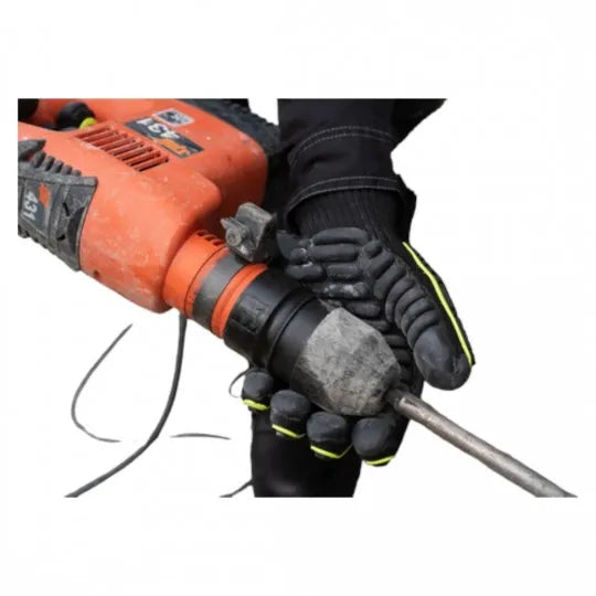 EUROSTRONG VIBE 1VIBL00 reinforced anti-vibration gloves with latex coated palm