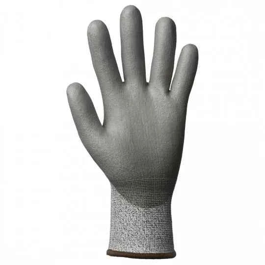 Gants anti coupures gris enduit PU EUROCUT P300