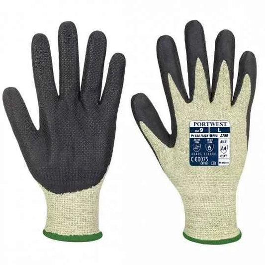 Gants Arc Grip vert et noir A780