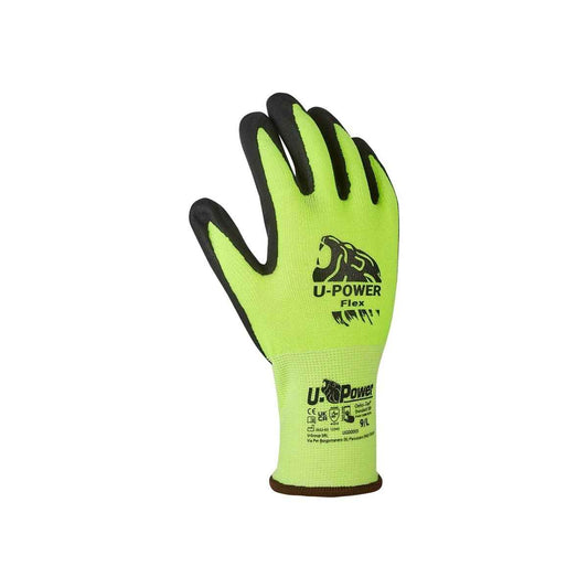 Gants de sécurité FLEX Jaune Fluo UG00005