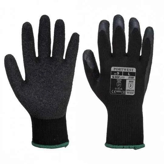 Gants manutention enduit mousse de latex très adhérent A100