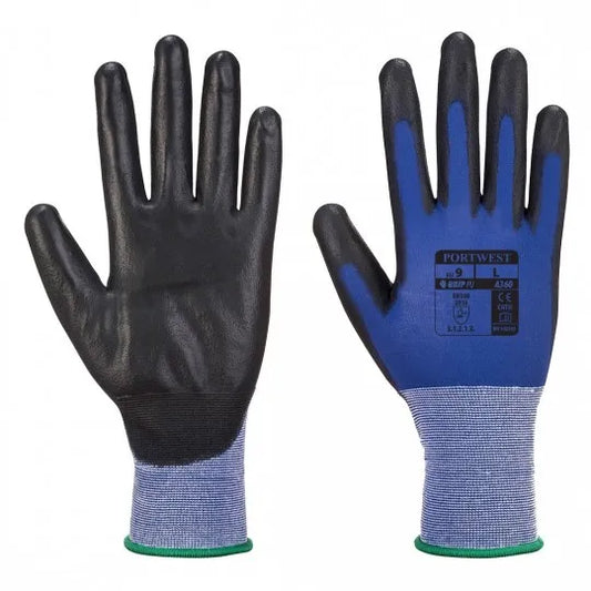 SENTI FLEX A360 ultra-thin smooth PU coated handling gloves