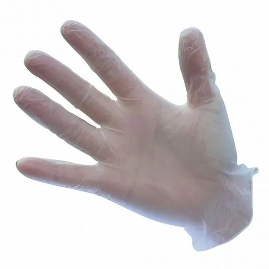 A905 Powder-Free Vinyl Disposable Gloves (Pack of 100)